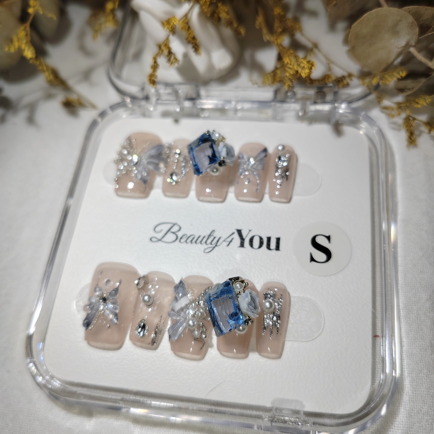 Blue Butterfly Jewel A0022