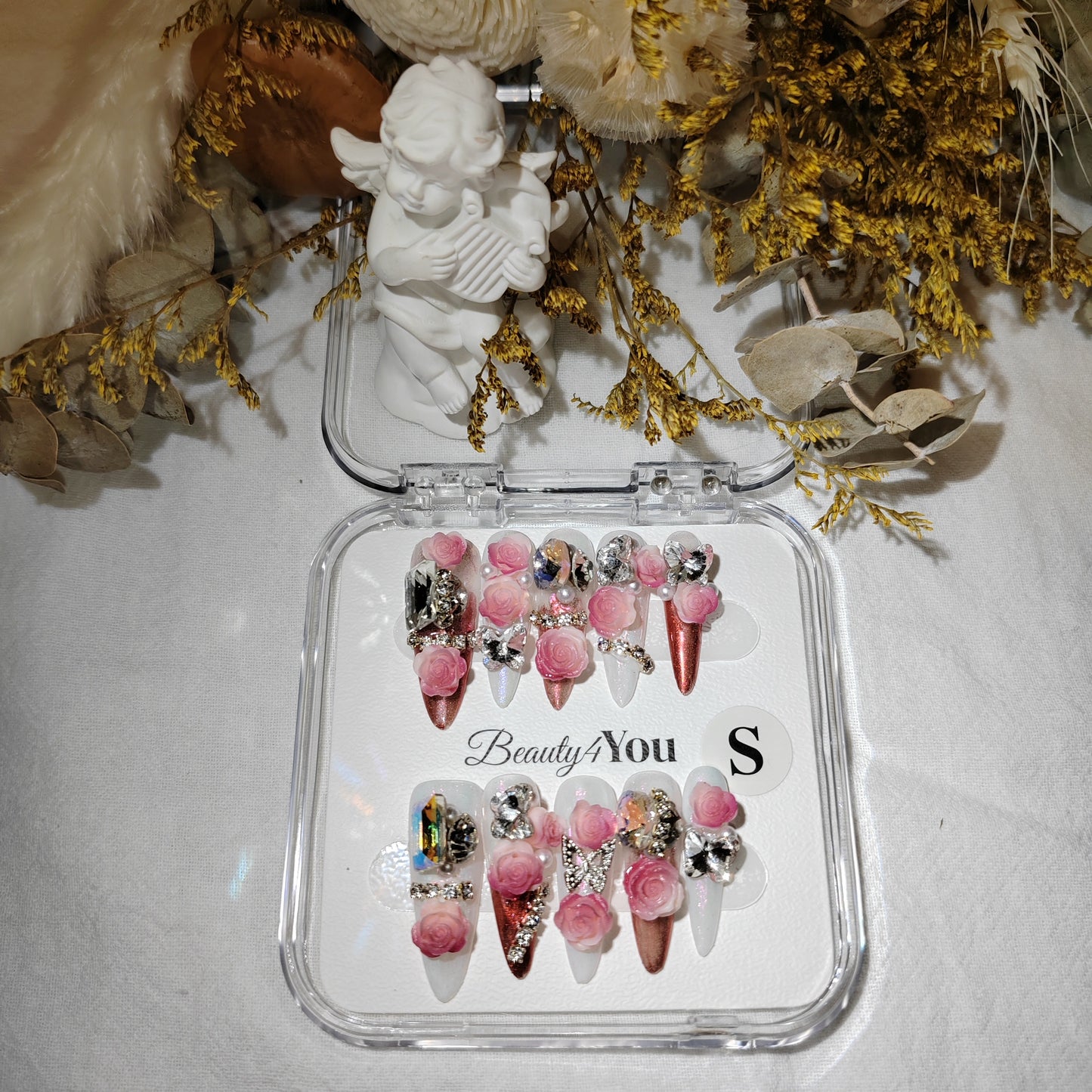 Pink Blossom Gems H0021