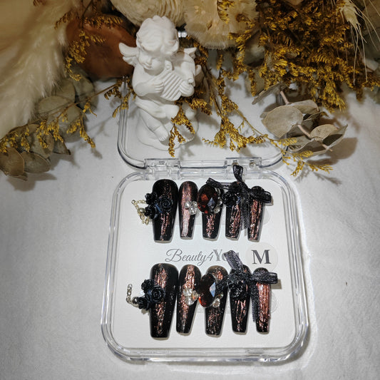 Dark Rose Glitz H0050