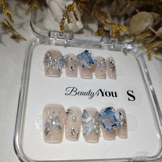 Blue Butterfly Jewel A0022