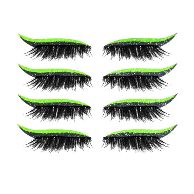 Eyeliner Eyelashes Set - Beauty4You