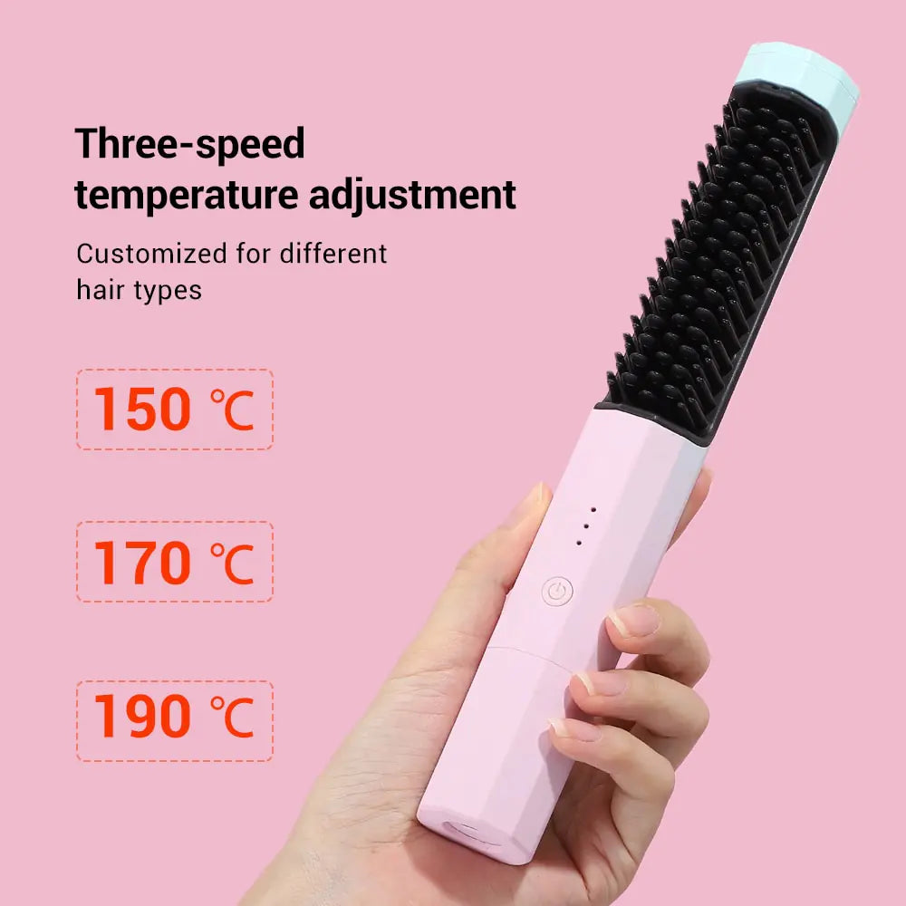 2 In 1 Hair Professional Straightener - Beauty4You