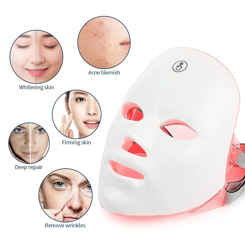 Facial Skin LED Mask - Beauty4You